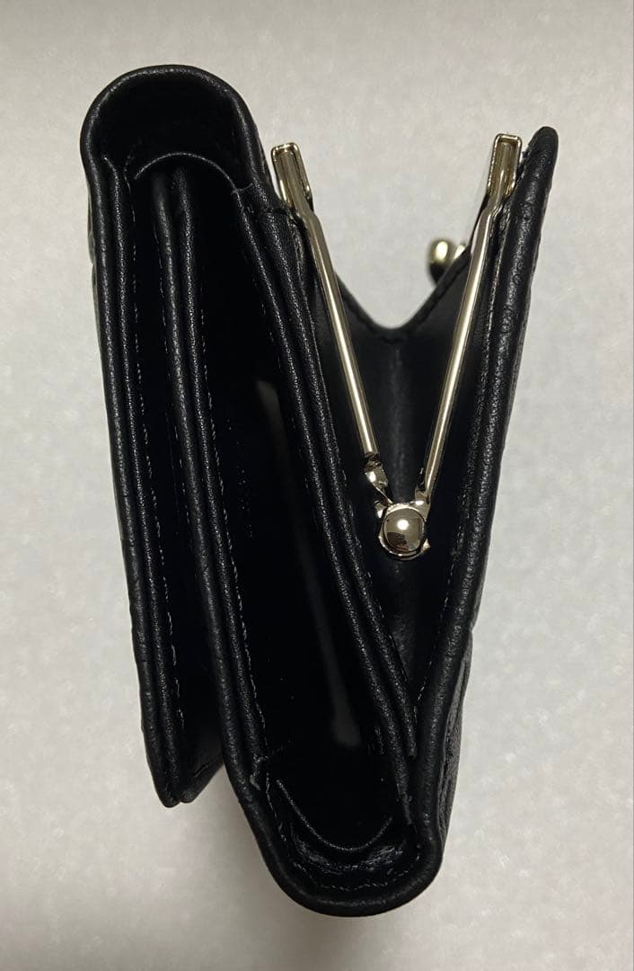 【さとゆか】Vivienne Westwood 三つ折り財布 ブラック