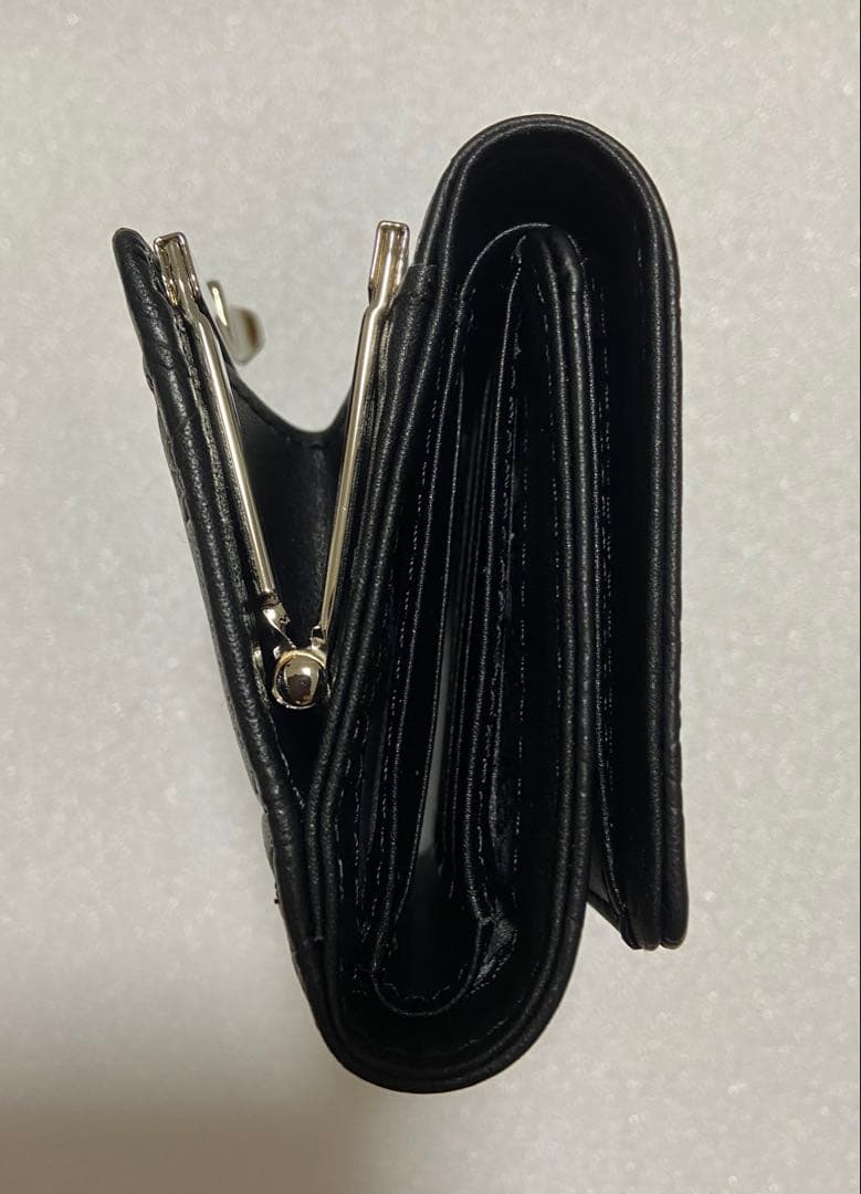 【さとゆか】Vivienne Westwood 三つ折り財布 ブラック