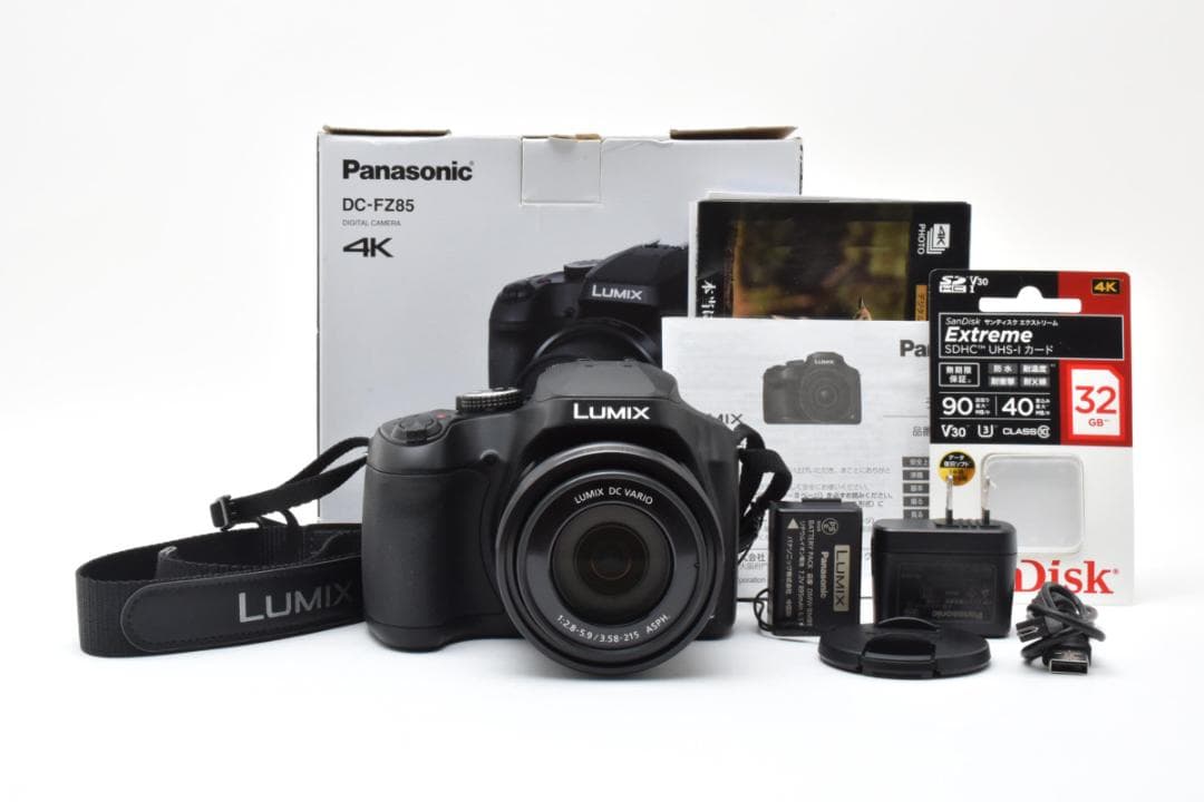 新品級　Panasonic LUMIX DC-FZ85 デジタル M505