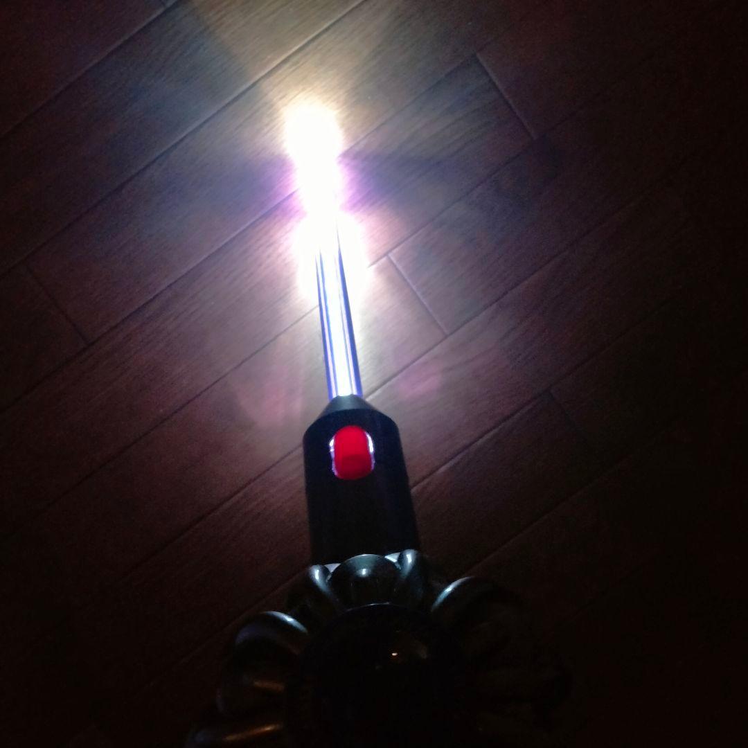 LEDノズル取説＆箱付き【新品電池動作35分品】ダイソンV７ Slim掃除機