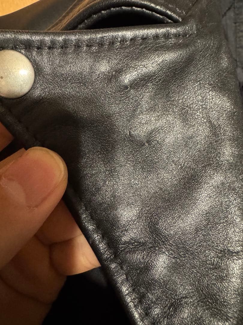 Schott ダブルライダースジャケット Tall 40 ワンスター613UST