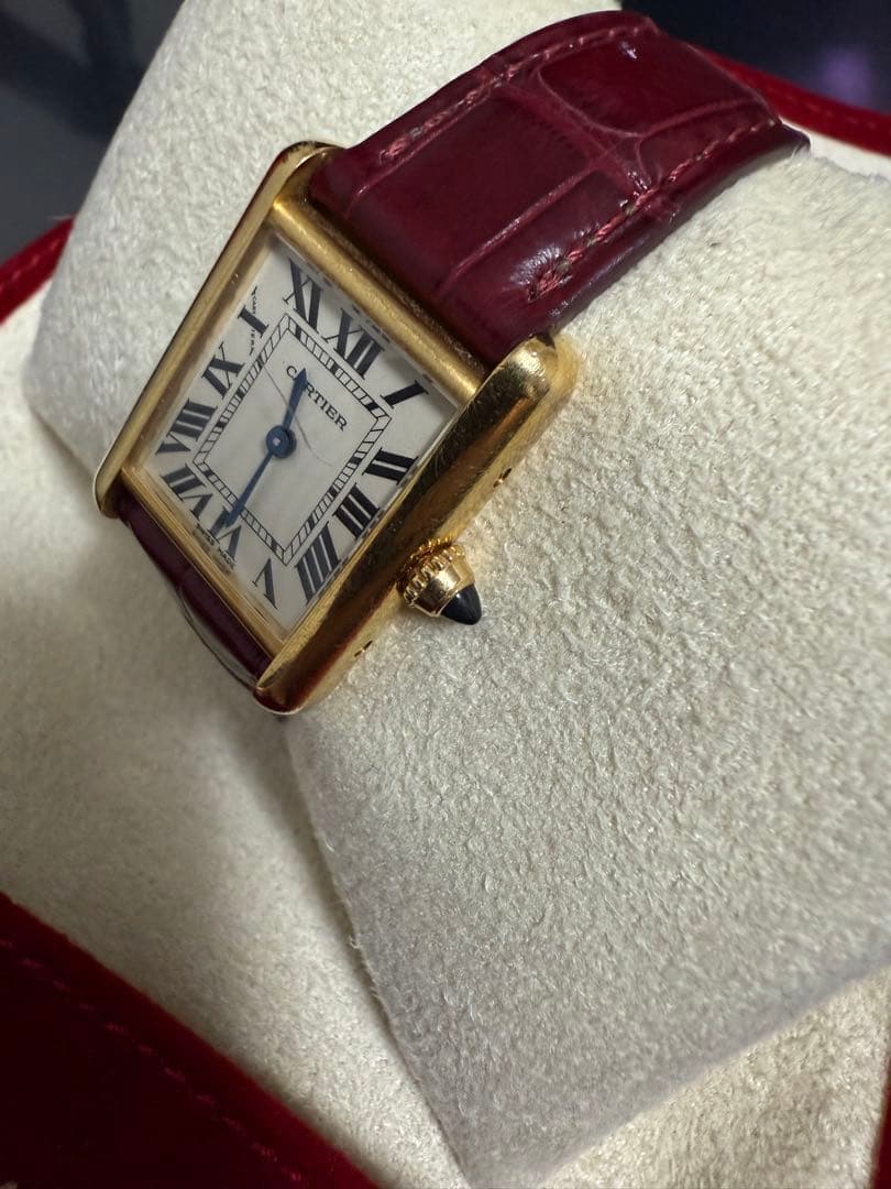 【専用】タンク ルイ カルティエ　SM イエローゴールド　腕時計