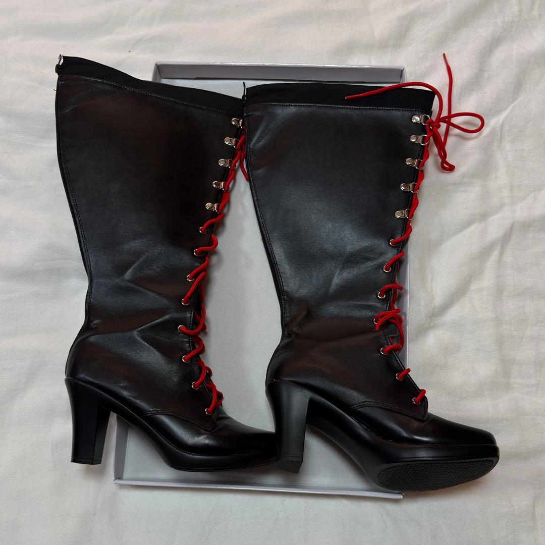 ダンガンロンパ 江ノ島盾子 コスプレ衣装 Lサイズ フルセット 靴、ウィッグ付