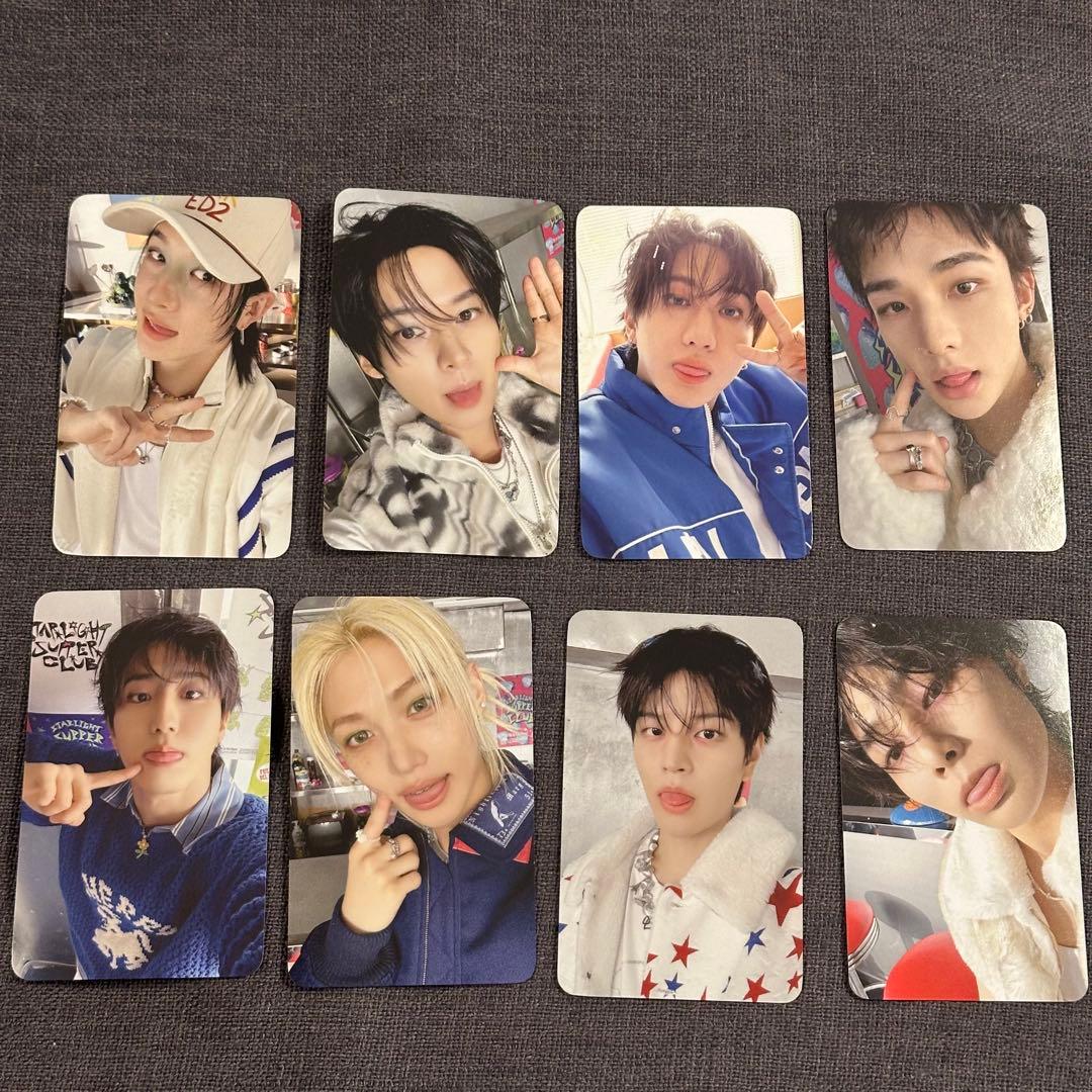 StrayKids スキズ 韓国 シーグリ FANS 特典トレカ オール　コンプ