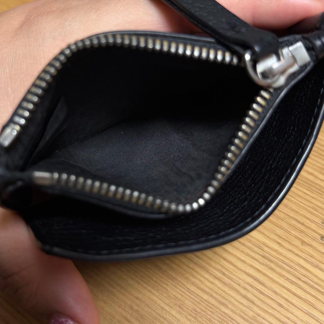 Maison Margiela ブラック レザー マネークリップ