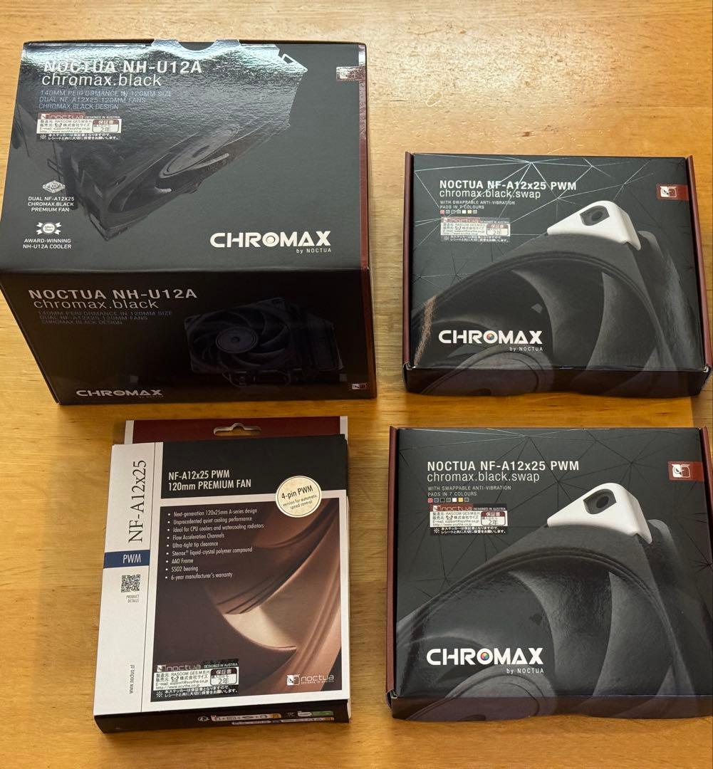 ［美品］noctua CPUクーラー、ファンetc...まとめ売り