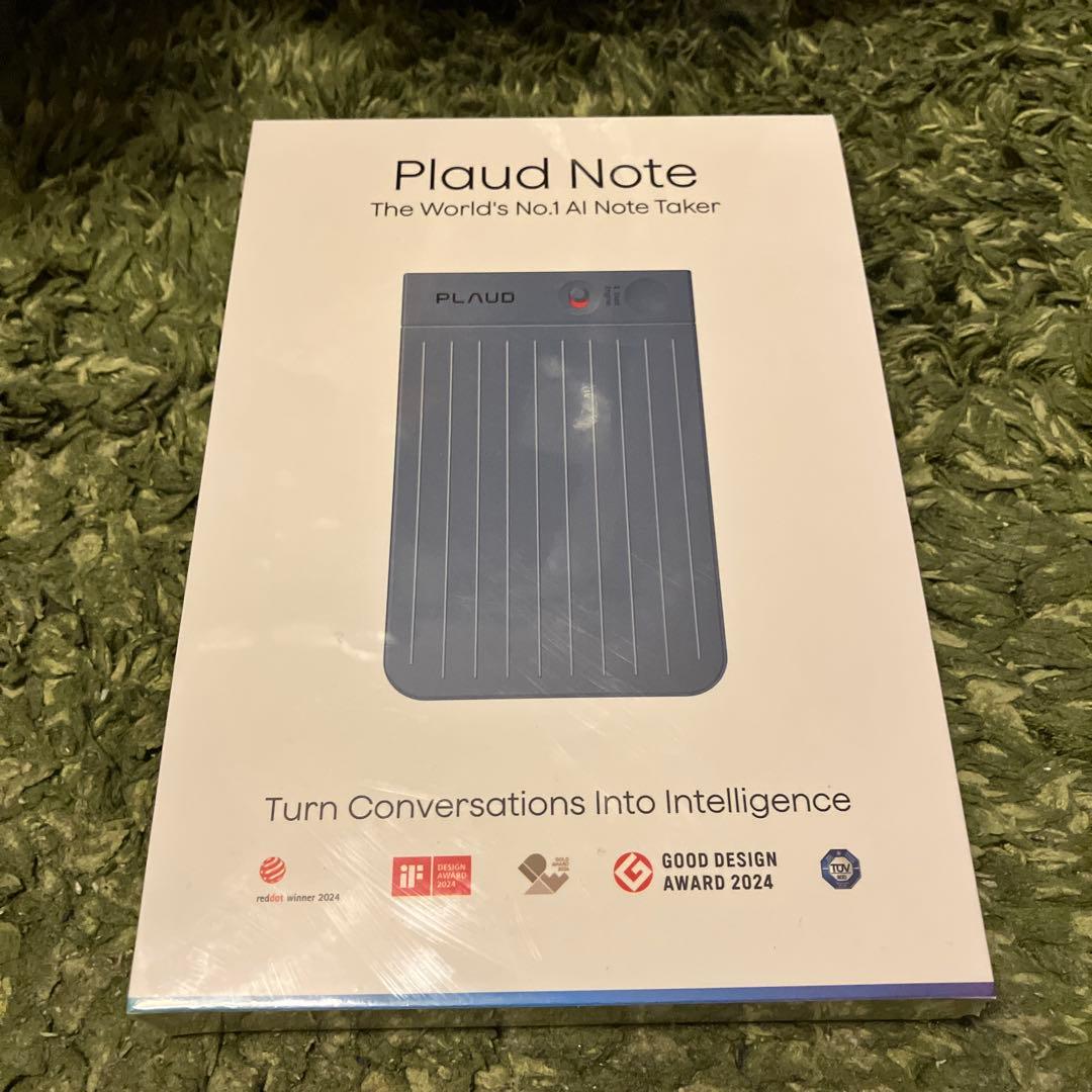 新品未開封Plaud Note AIボイスレコーダー Navy Blue 64G