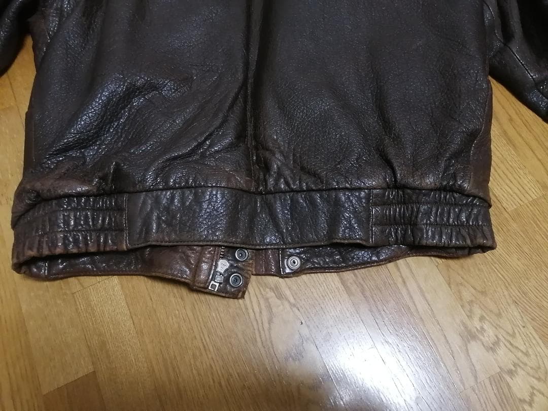 ぜん　KADOYA カドヤ MACEES レザージャケット　Lサイズ