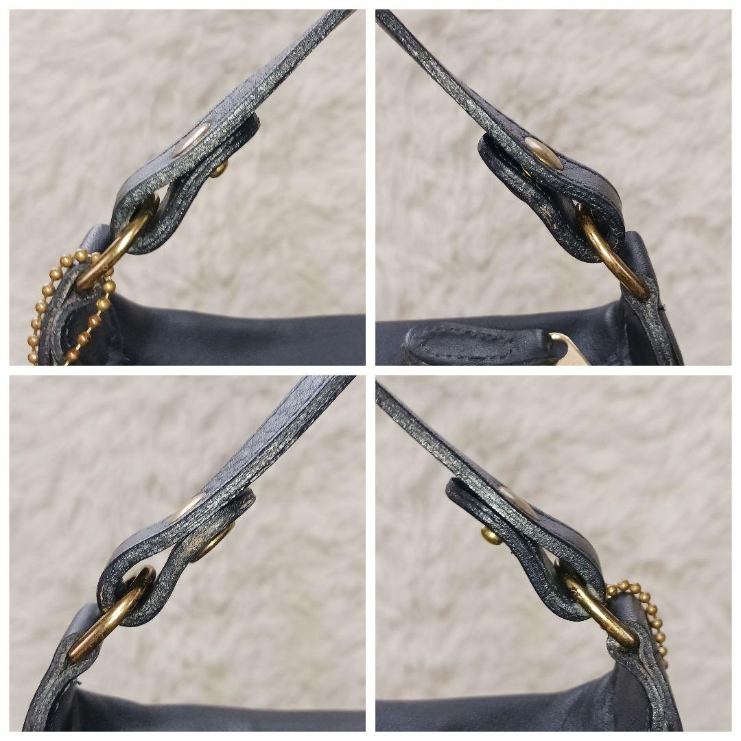 【美品】COACH オールドコーチ アクセサリーポーチ ミニハンドバッグ