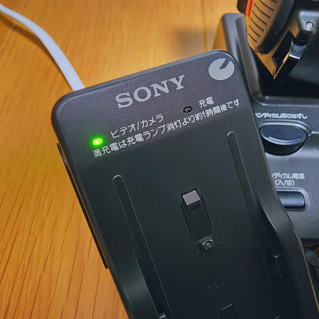 【動作確認済】高画質 SONY Hi8 8ミリ ビデオカメラ ステーションセット