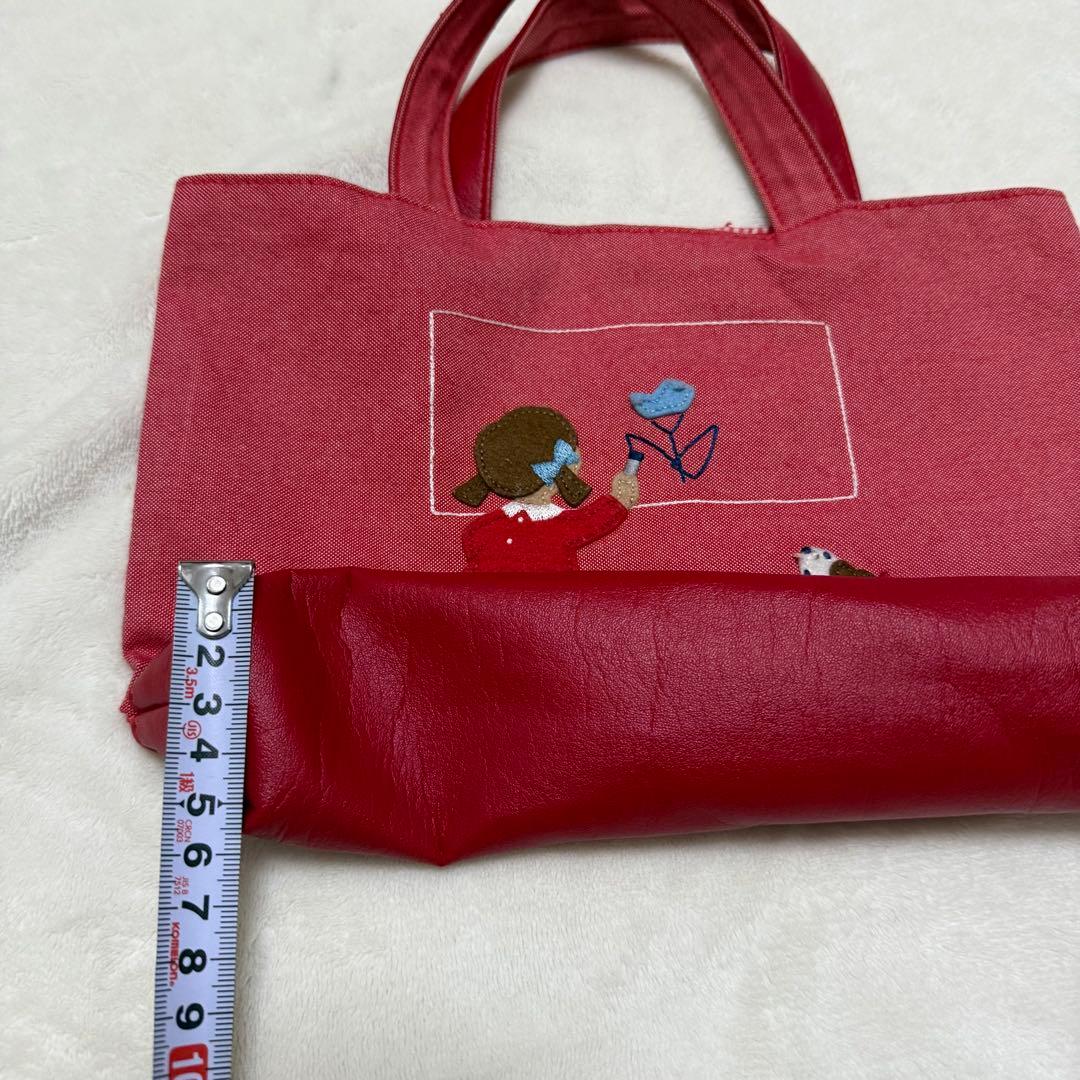 familiar デニムバッグ