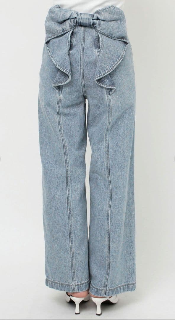 リゼクシー　バックリボンデニムパンツ