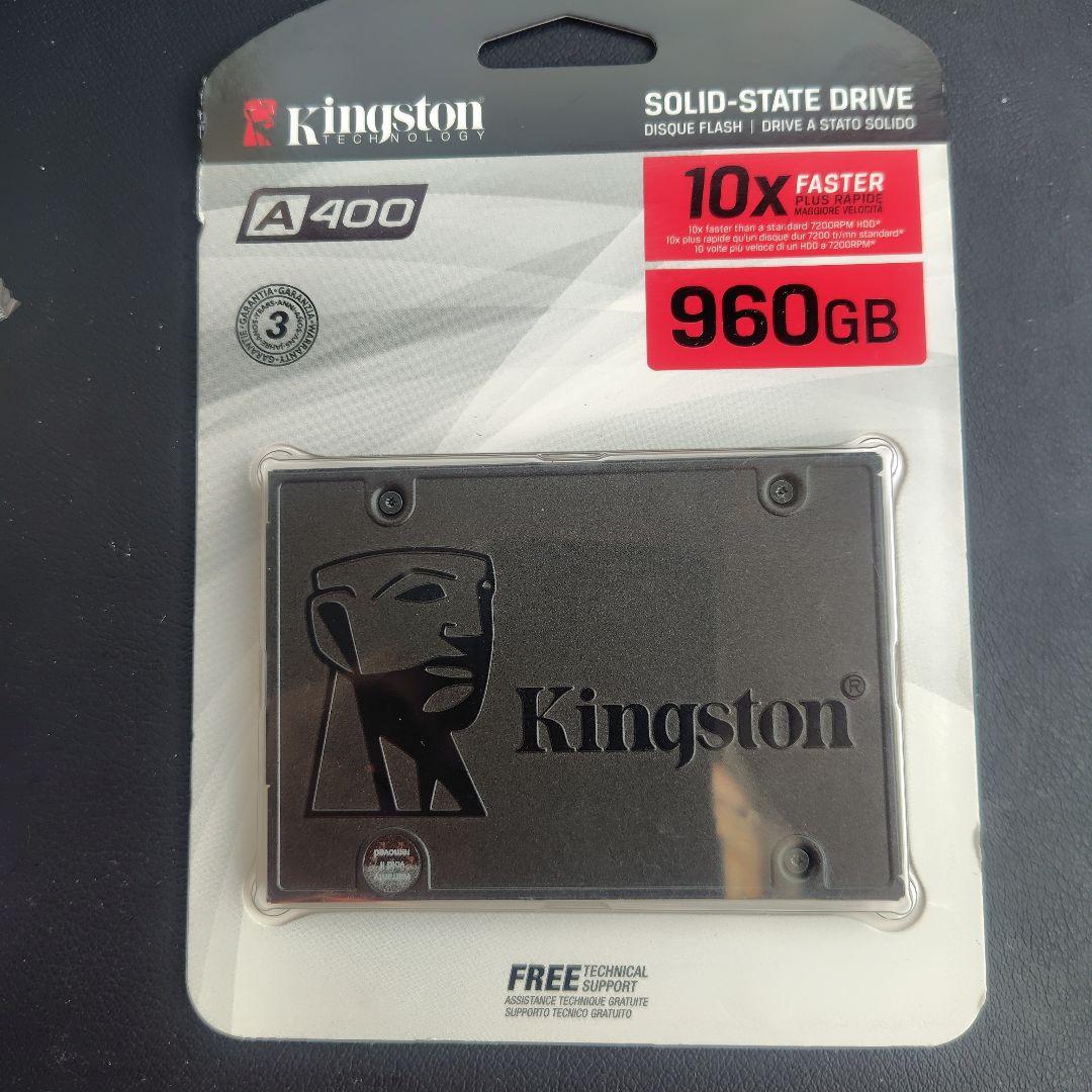 Kingston 960GB SSD　SATA