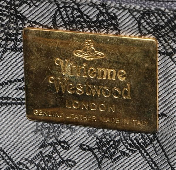か*ギ様 ヴィヴィアンウエストウッド ハンドバッグ 2way オーブ金具 チェッ