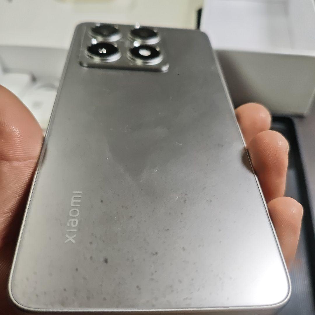 ⭐Xiaomi 14t⭐チタングレー⭐ＵＱモバイル購入⭐