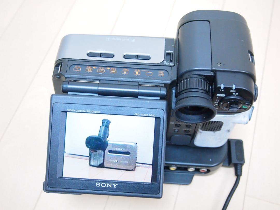 SONY Handycam video Hi8 CCD-RV100 ビデオカメラ