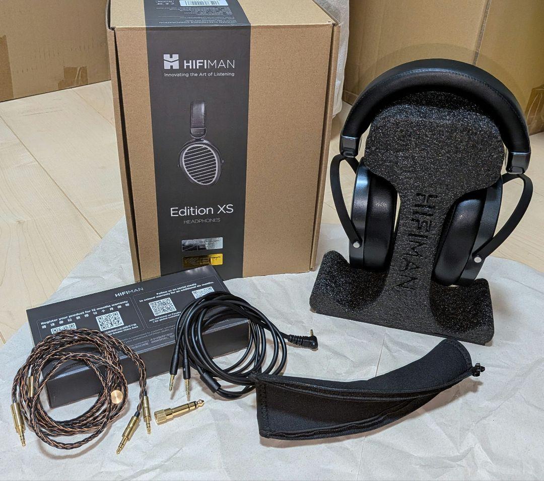 【美品】HIFIMAN Edition XS リケーブル付き 開放型 平面駆動