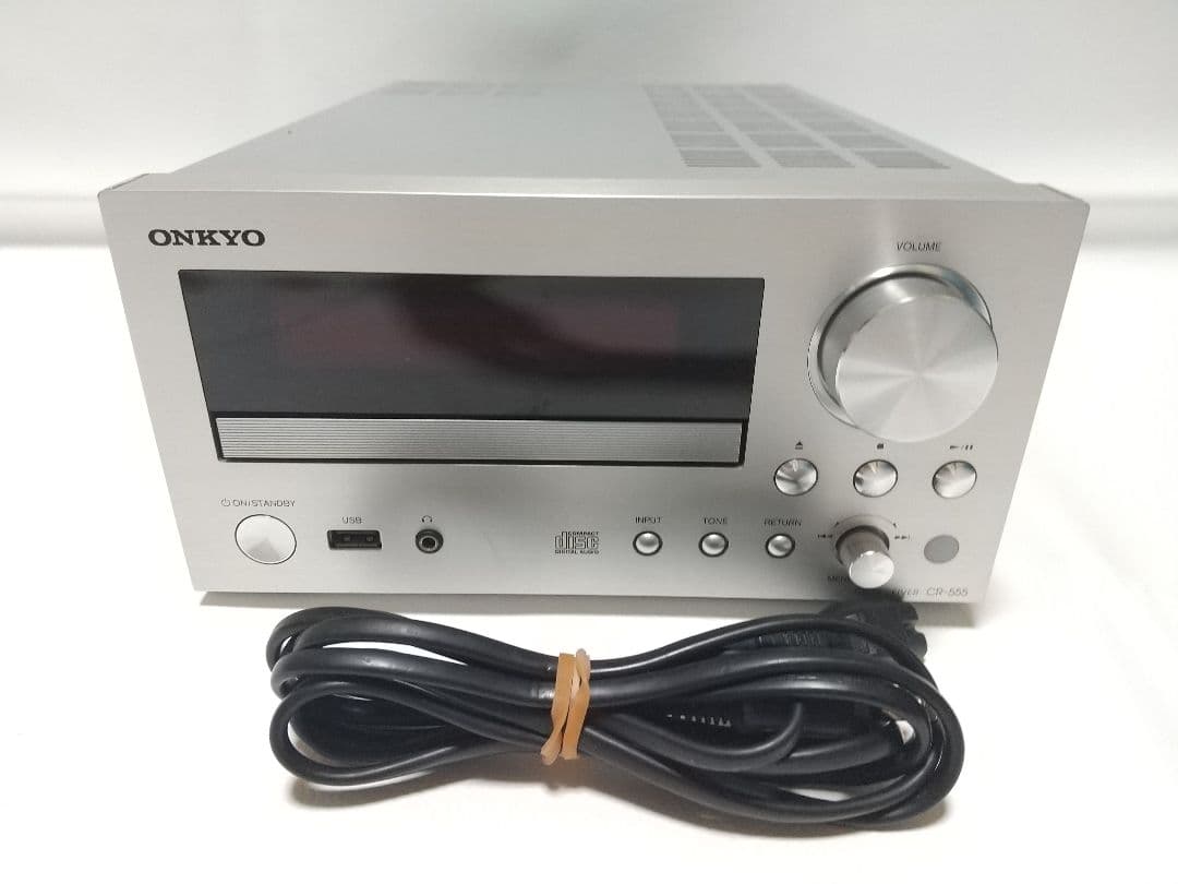 ONKYO CR-555 オンキョー ミニコンポ シルバー
