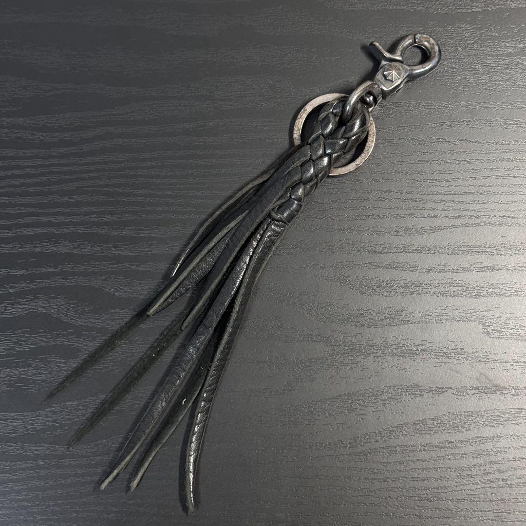 BACKLASH/バックラッシュ レザーフリンジ キーホルダー