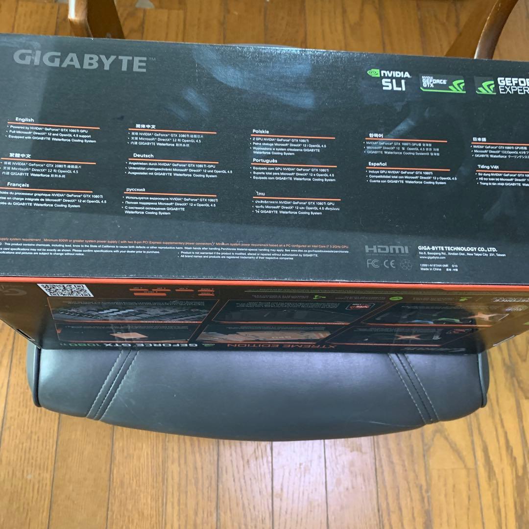 【超希少・元箱あり】GIGABYTE AORUS GTX 1080 Ti