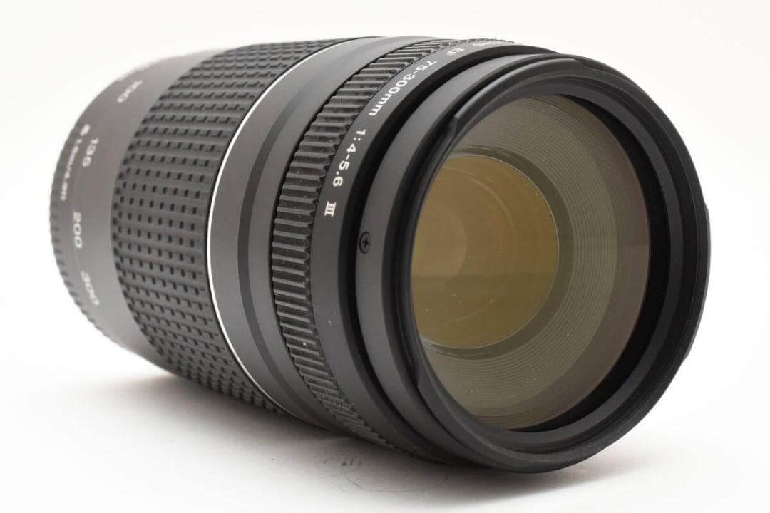 ★美品★キヤノン EF 75-300ｍｍ f4-5.6 iii USM #827