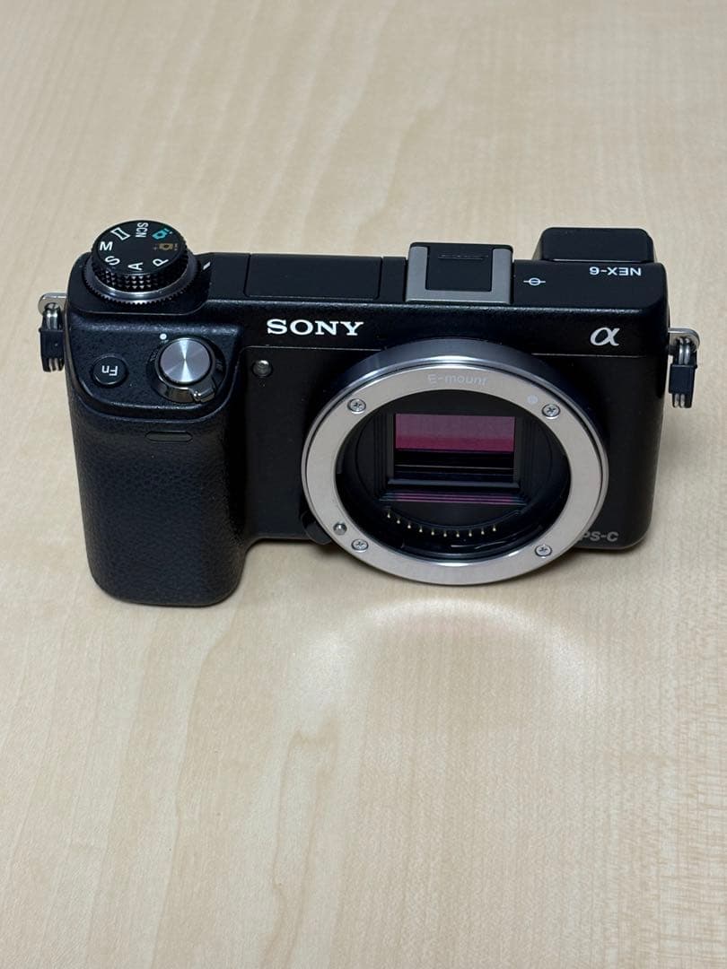 【】SONY α NEX-6 ズームレンズキット-ミラーレス一眼カメラ
