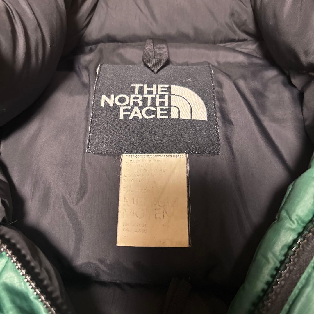 THE NORTH FACE ダウンジャケット 緑/黒