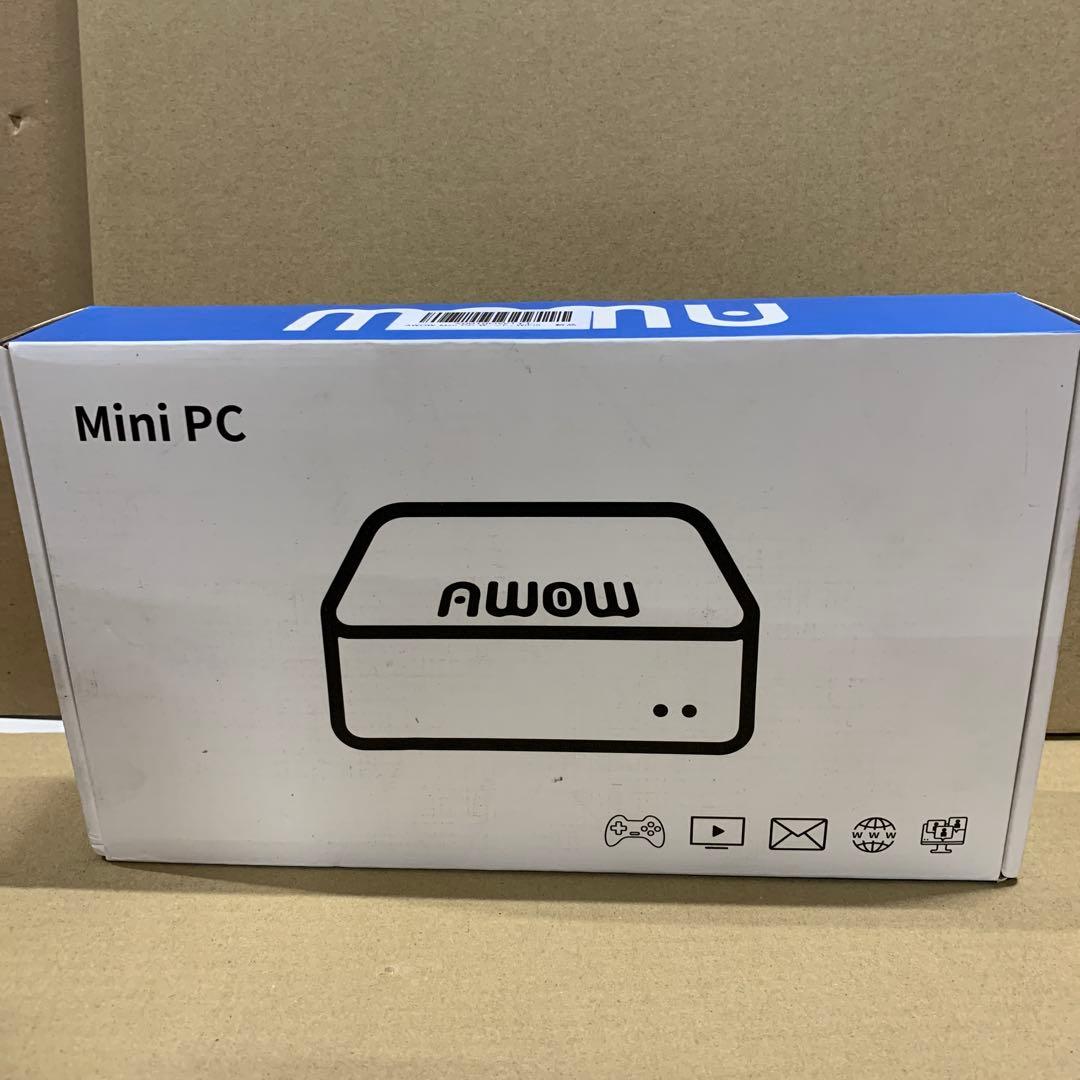 新品AWOWミニpc win11 Pro N100 16GB DDR4 512G