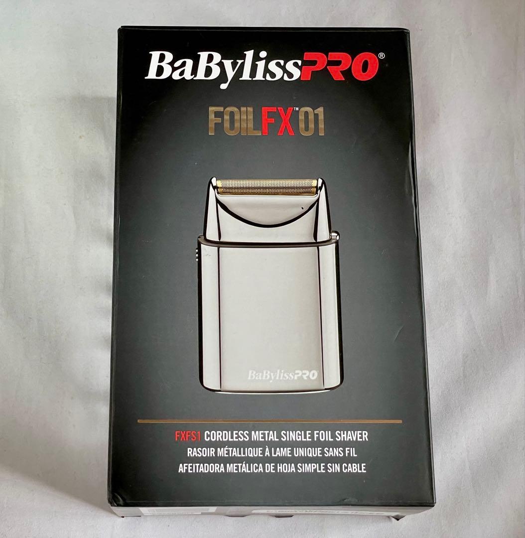 ピース君 電気シェーバー 髭そり BaBylissPRO FOILFX01