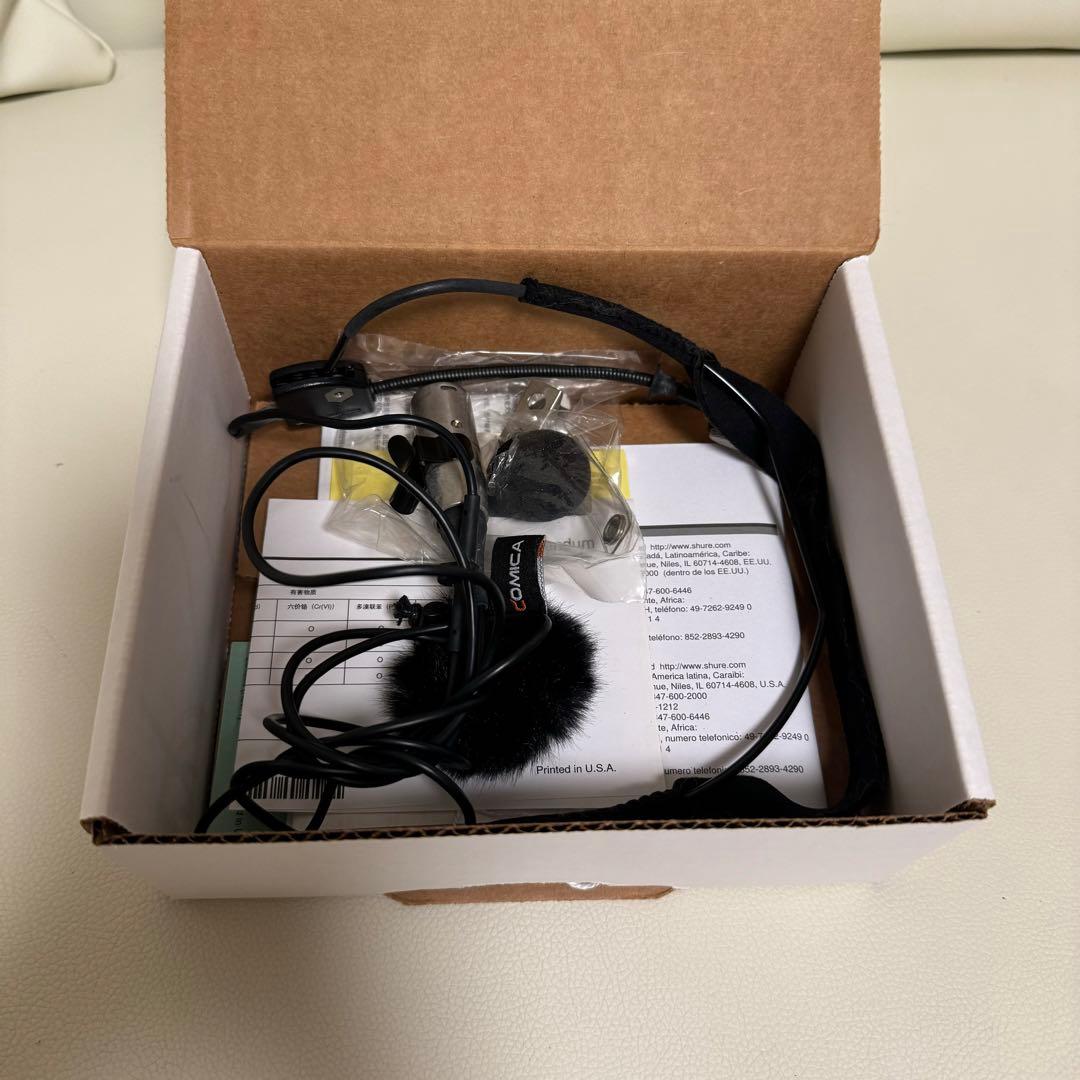 SHURE 有線ヘッドセット ウィンドシールド付き WH20XLR