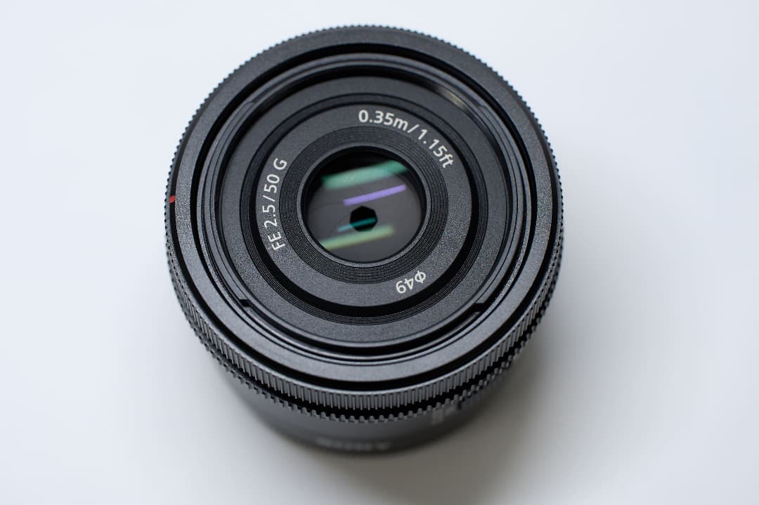 SONY FE 2.5/50 G 単焦点レンズ(美品)