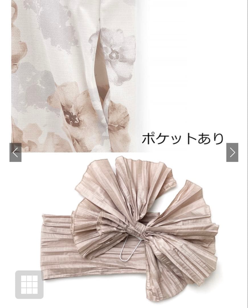 3点セット2Way花柄セパレート浴衣［fy025］