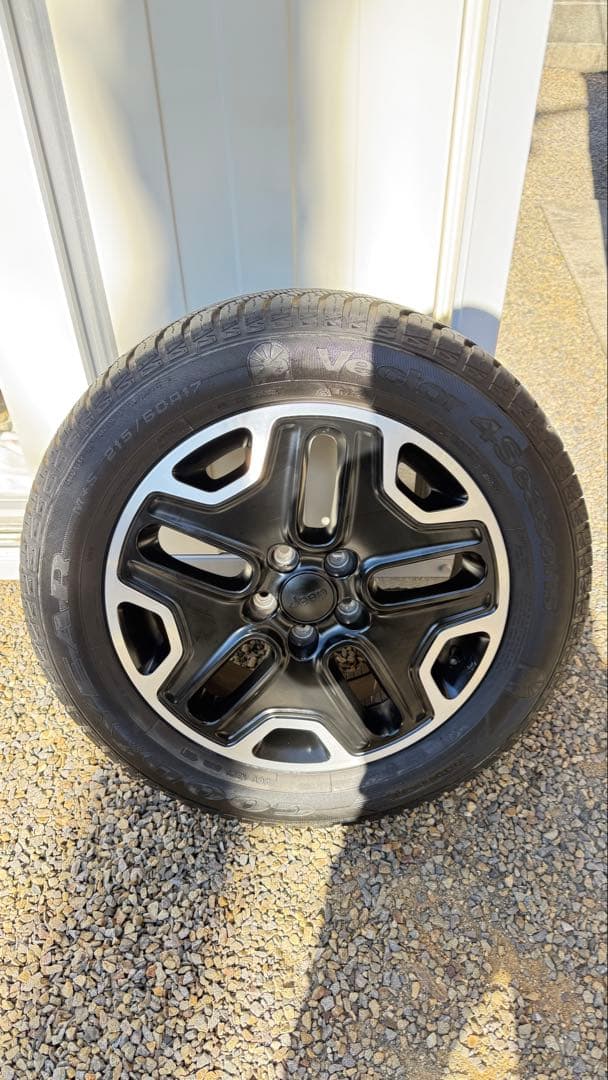 17インチ アルミホイールセット スペアタイヤ付き