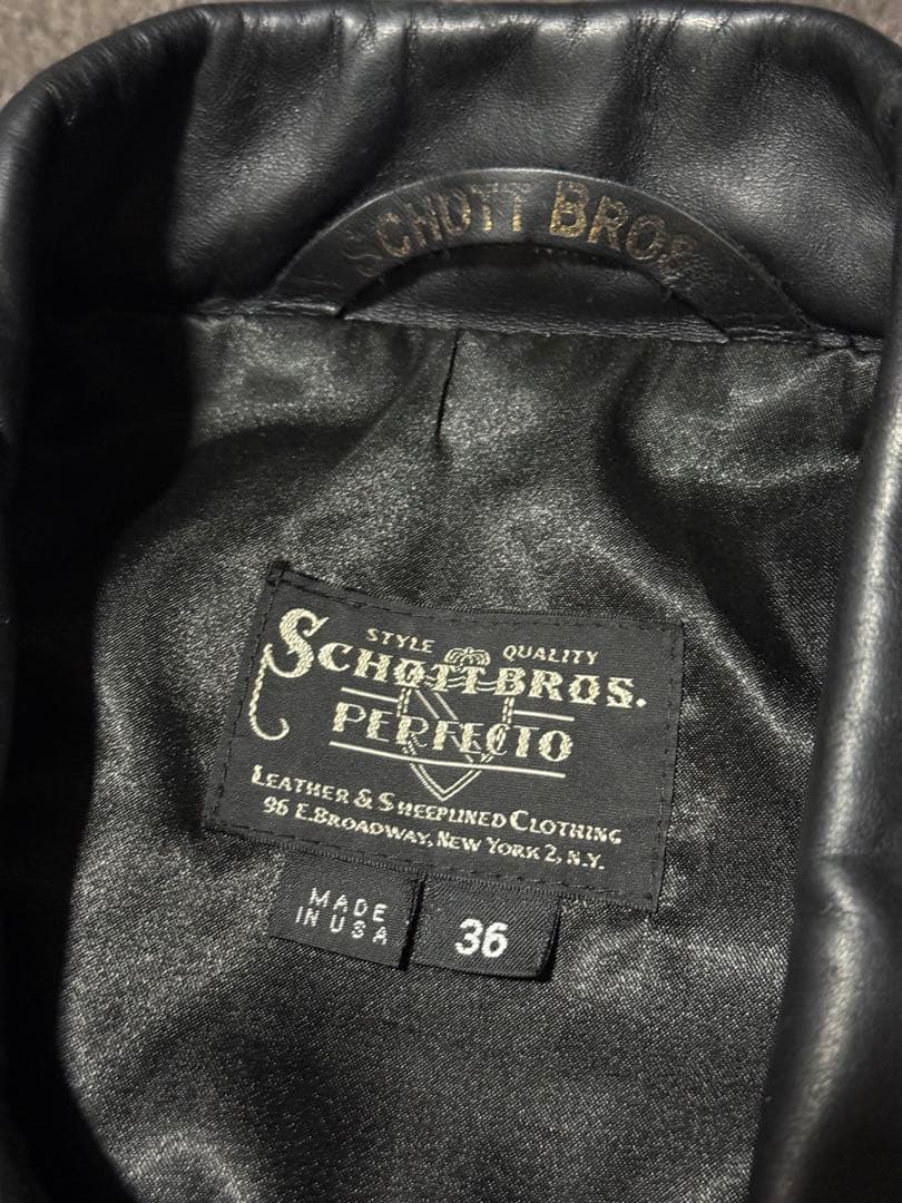Schott 120US NAKED COW G-JACKET 36サイズ
