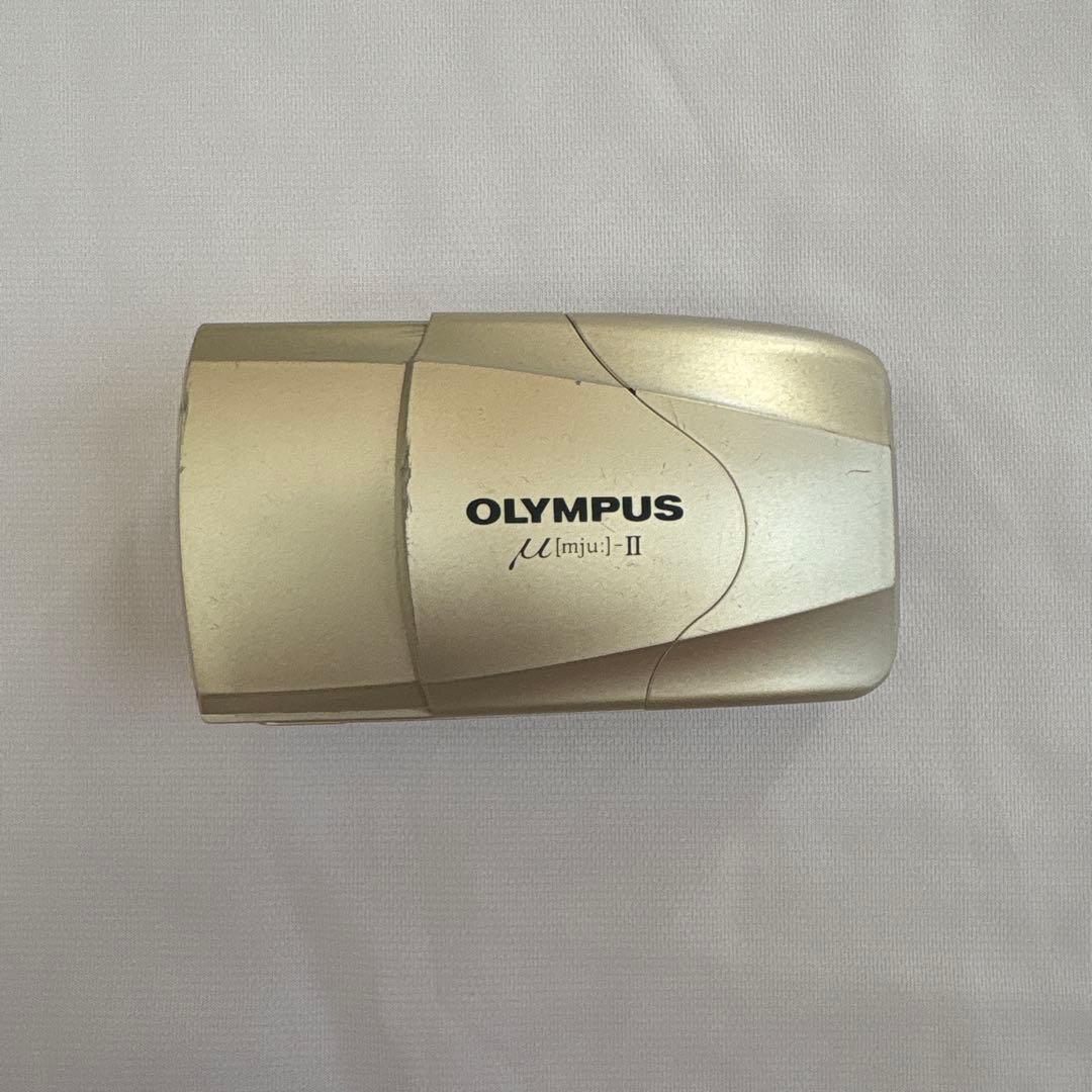動作確認済み 美品olympus μ[mju:]-Ⅱ mju ii