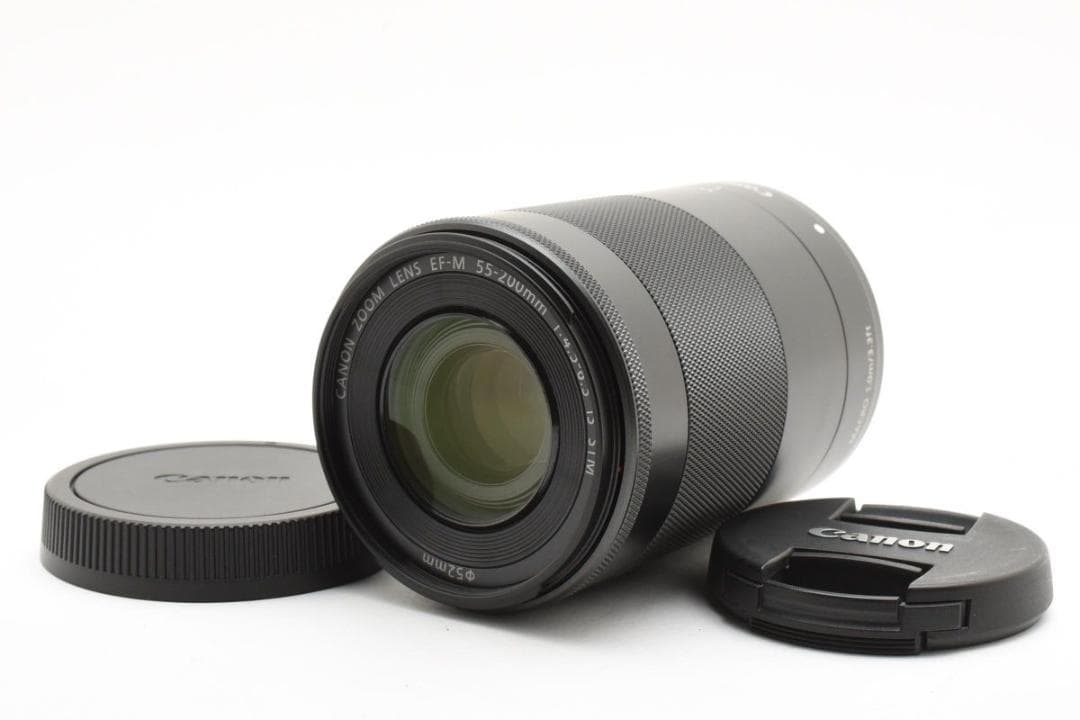 美品 Canon EF-M 55-200mm F4.5-6.3 IS STM