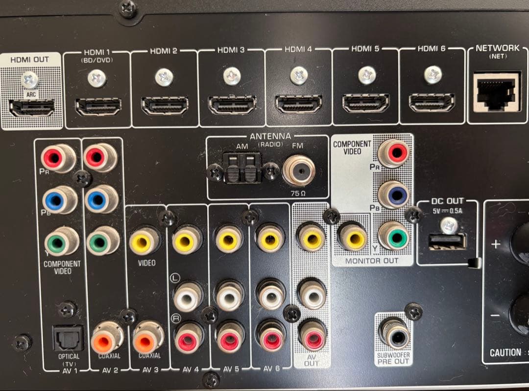 AVアンプ YAMAHA RX-V477