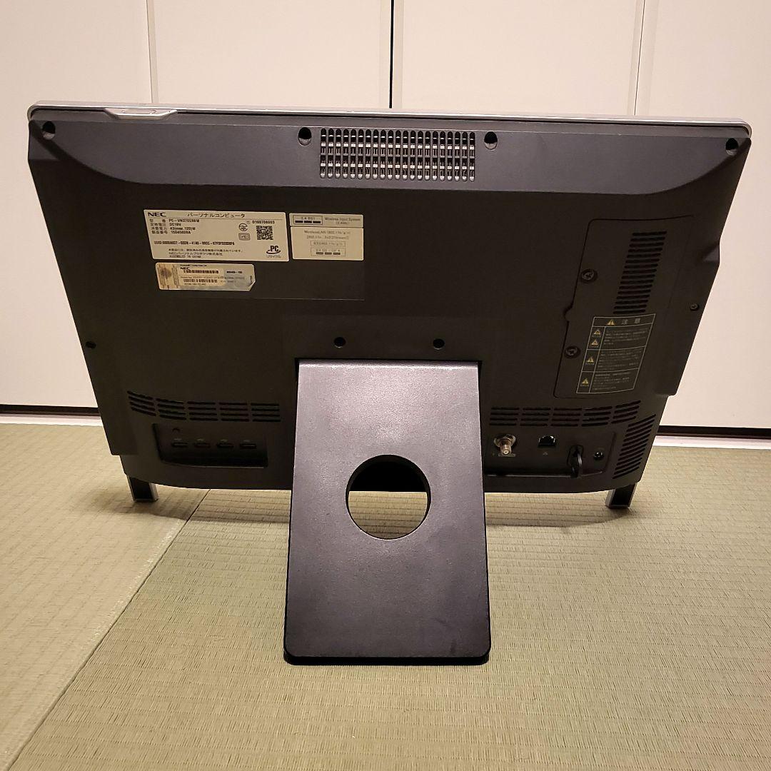 大画面 高解像度 Windows11搭載NEC一体型PC SSD新品交換済み