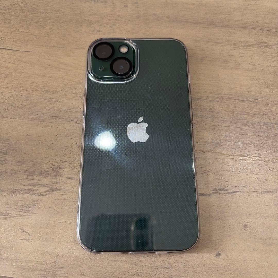 iPhone13 simフリー 128GB ミッドナイトグリーン　ジャンク品