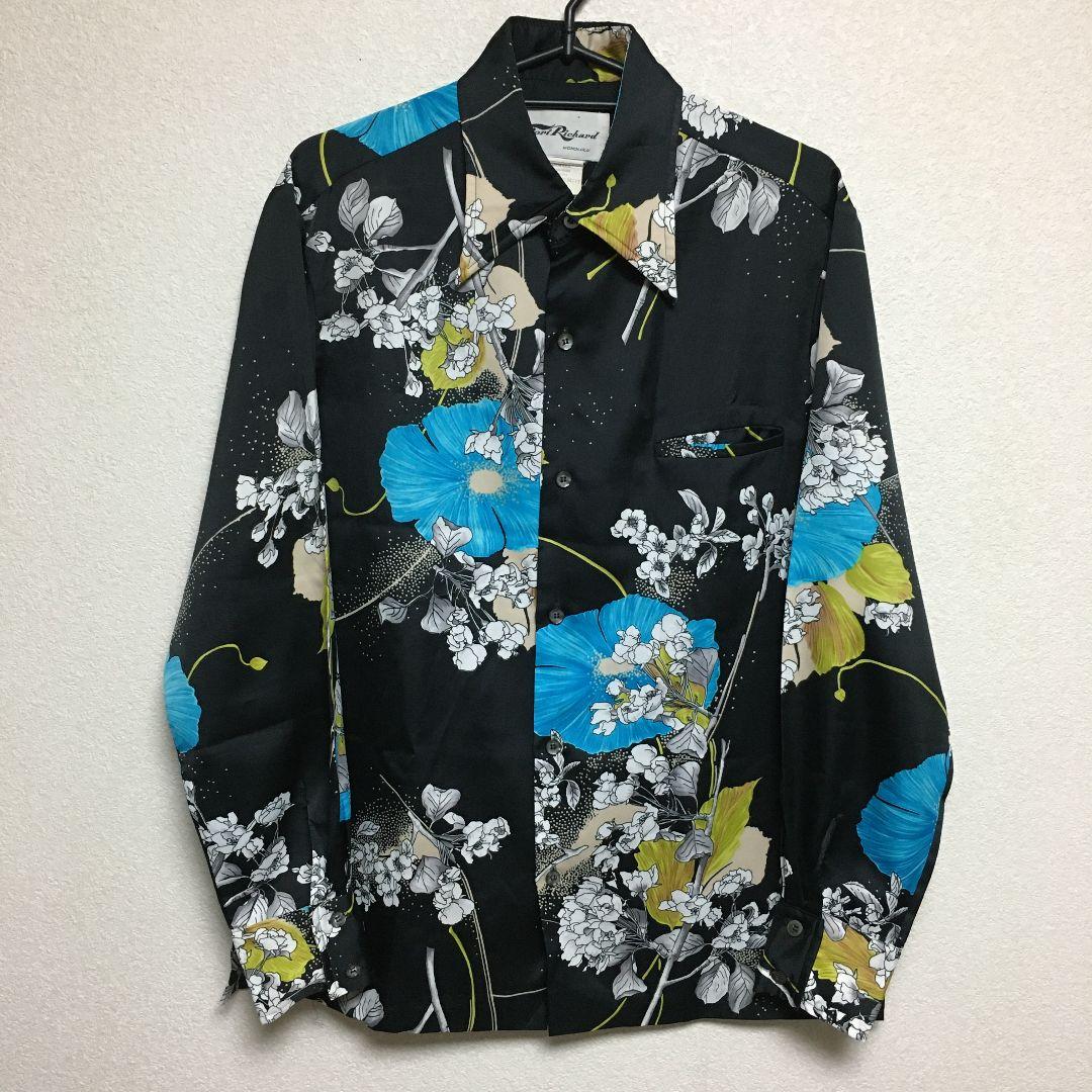 定価9万円　Tori Richard HONOLULUトリリチャード　柄シャツ