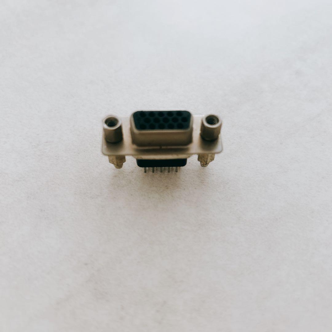 D-subコネクタ メスソケット 15-ピン 3-行ポート 端子　ブレークアウト