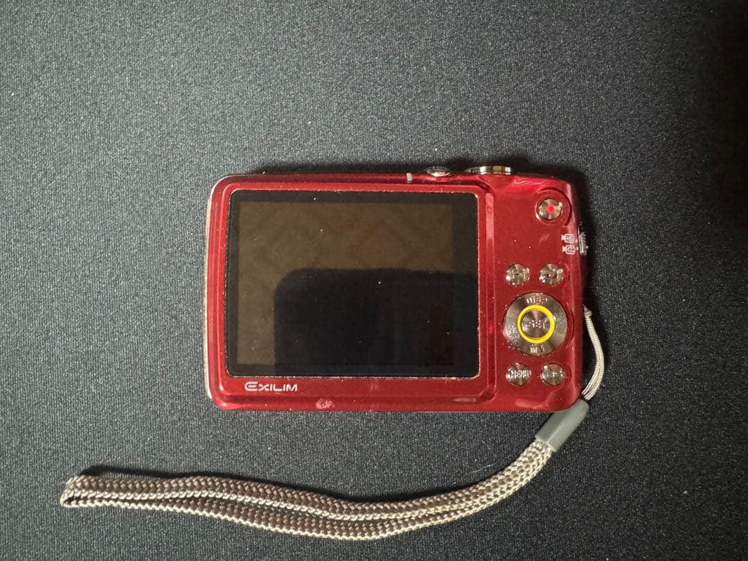 CASIO EXILIM コンパクトデジタルカメラ レッド