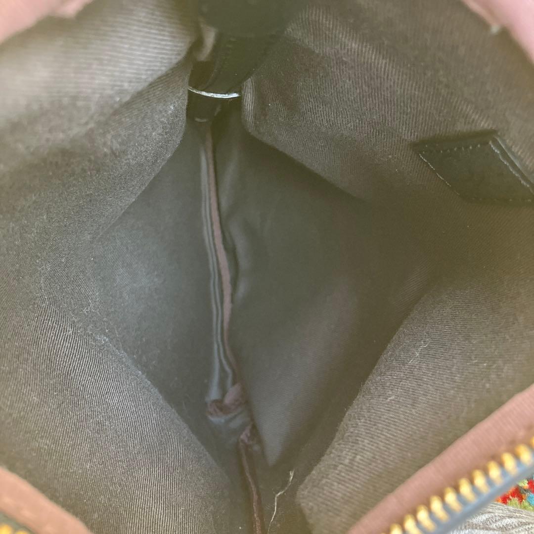 gemeil レザーワンハンドルバッグ　ブラック