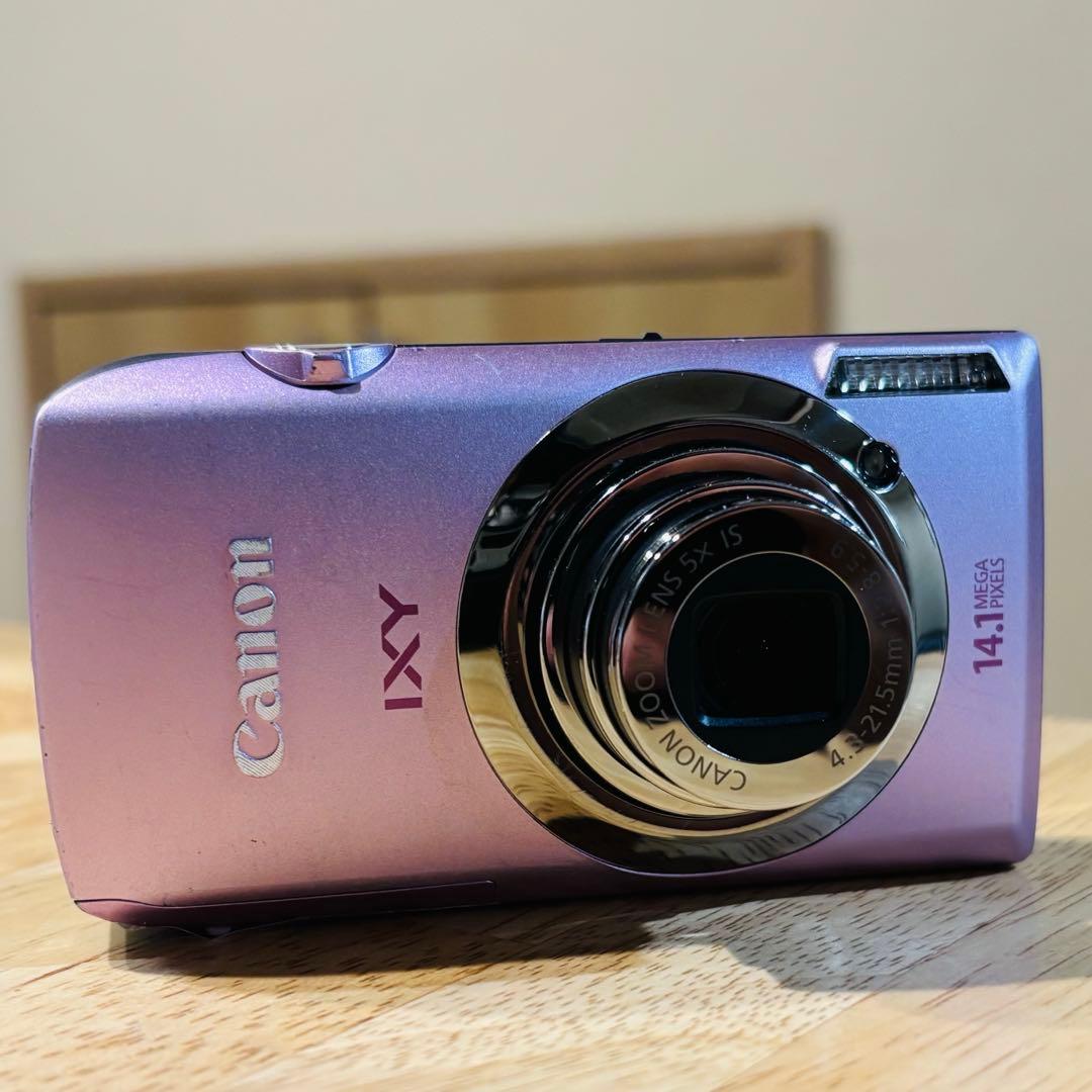 【美品】Canon IXY 10S コンパクトデジタルカメラ ピンク 動作良好