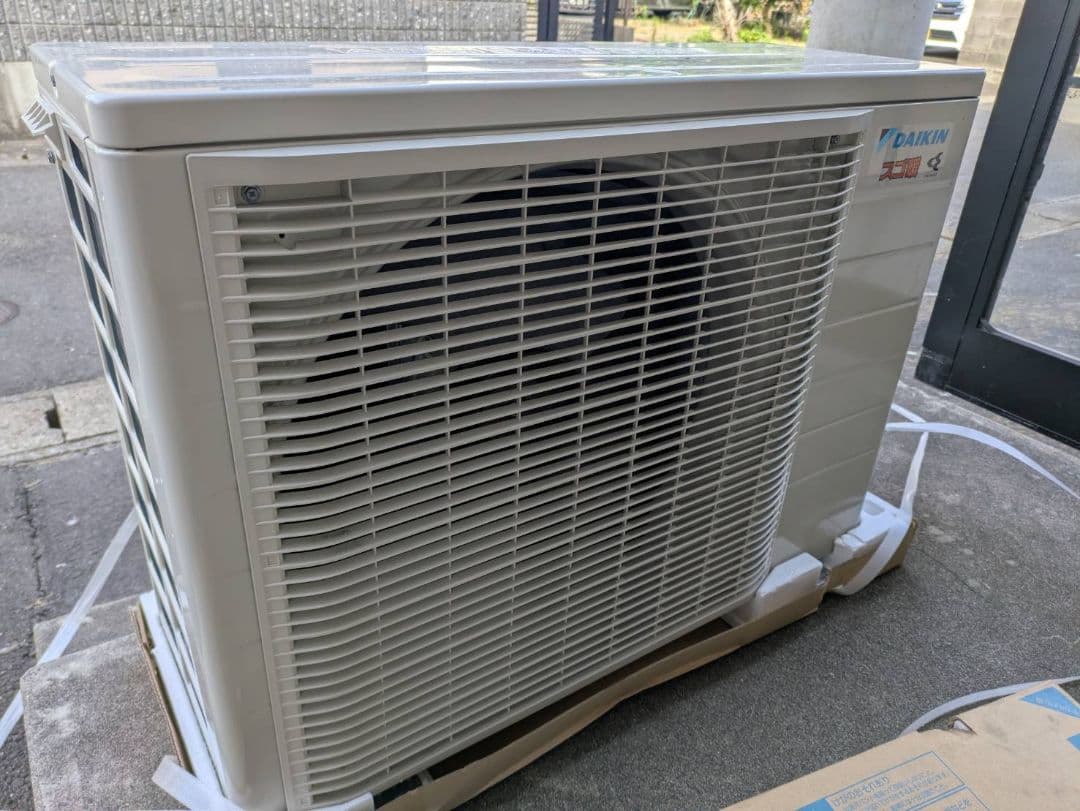 試運転のみ　2024年製　ダイキン室外機のみ　R254ADS　エアコン