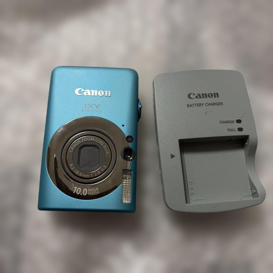 キャノン IXY DIGITAL 110 IS ブルー
