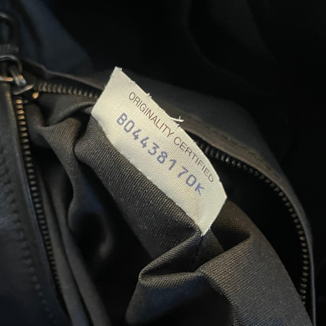 ボッテガヴェネタ　ブラック　トートバッグ　イントレチャート　肩掛け　A4可