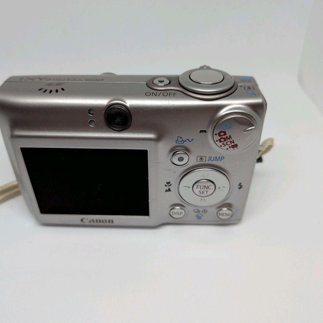 【美品】Canon IXY DIGITAL 600 シルバー コンデジ