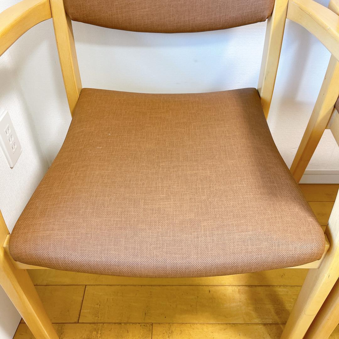 【2個セット】　NAZERO　ナゼロ　アームチェア 木製　椅子