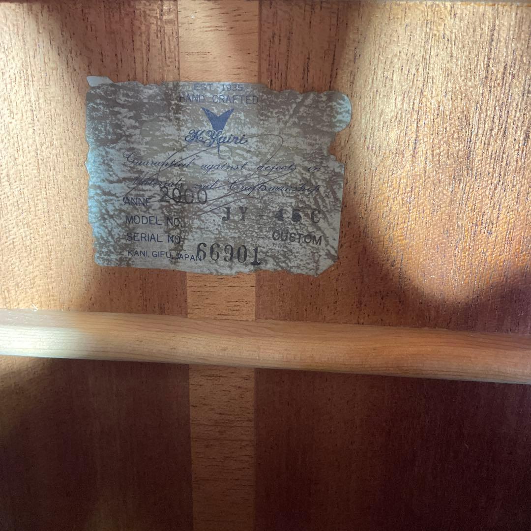 K.yairi JY-45C CUSTOM カスタムオーダー品 ヤイリ エレアコ